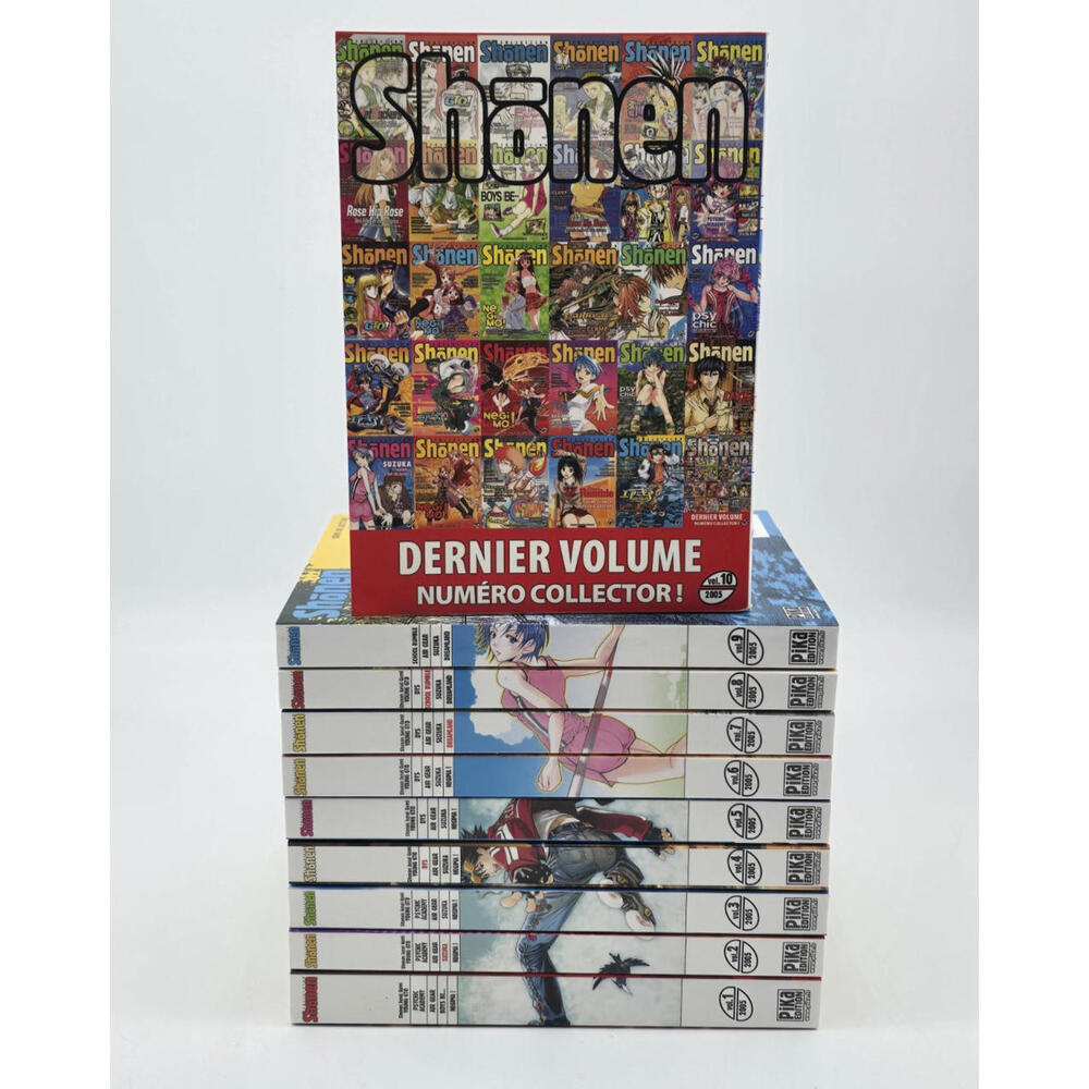 📚 Manga Collection Shōnen Vol. 1–10 Boys & Young men French – Pika‎ Edition VG